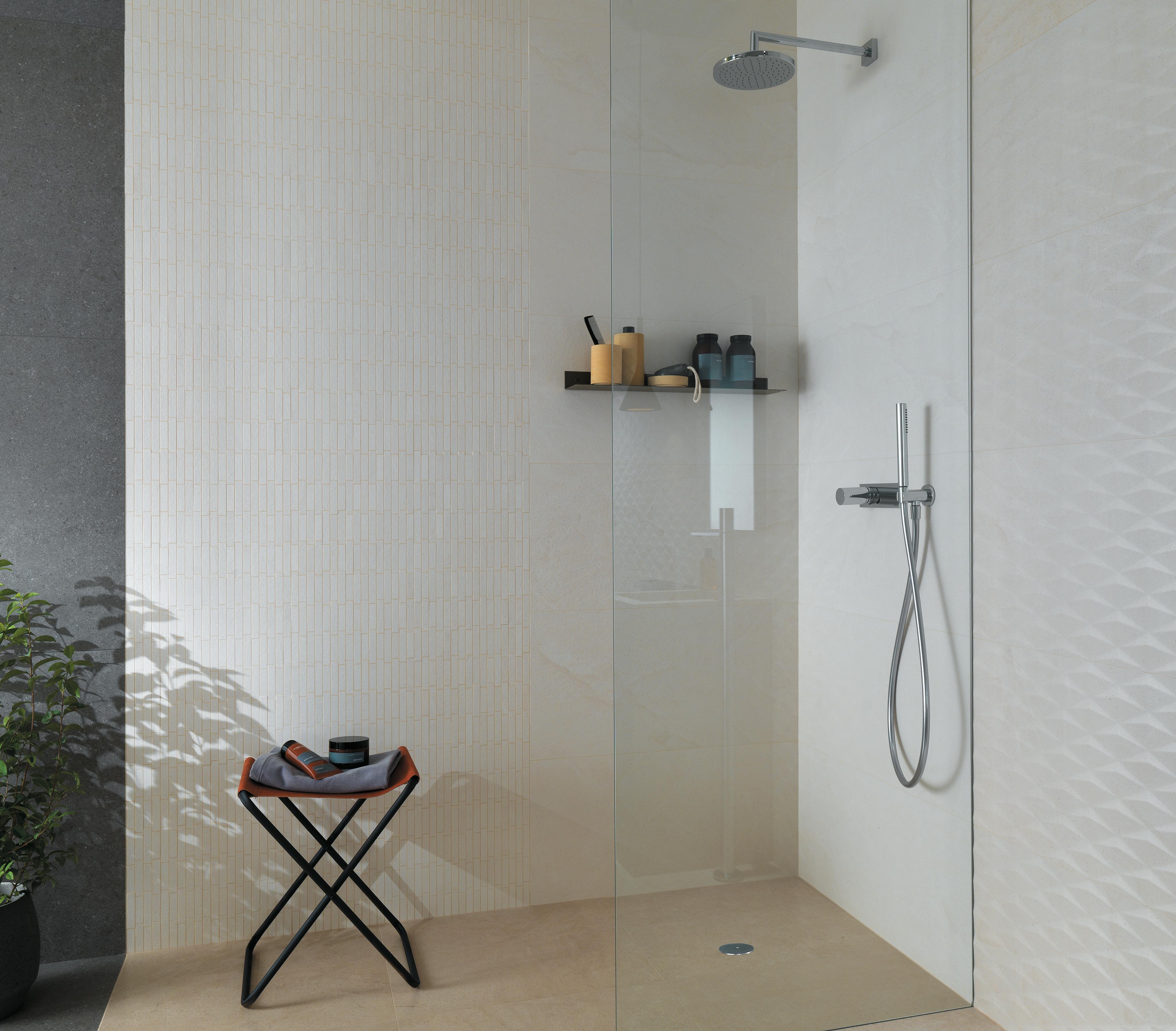 Kone White Mosaic 30,5x30,5, Kone 3D Stars White 40x80, Kone White 40x80, Kone Grey 75x150, Kone Beige Grip 30x60