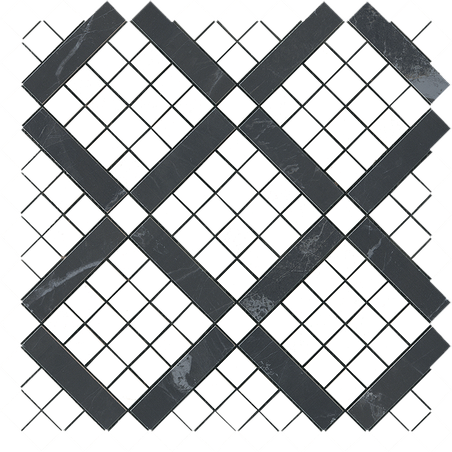 AtlasConcorde MarvelPro CremoDelicato MixDiagonalMosaic 30.5x30.5 9MVF