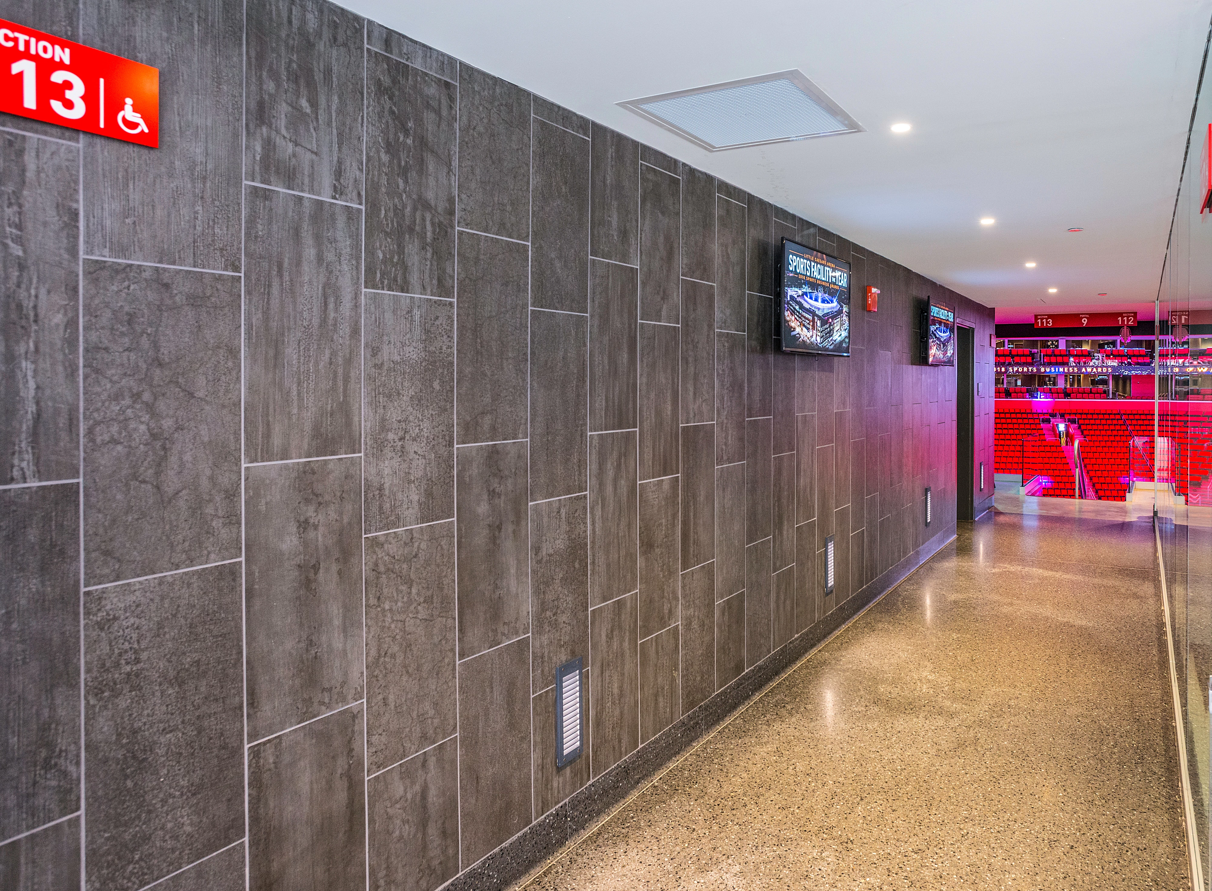 Everything inside Little Caesars Arena, from locker rooms to bathrooms 