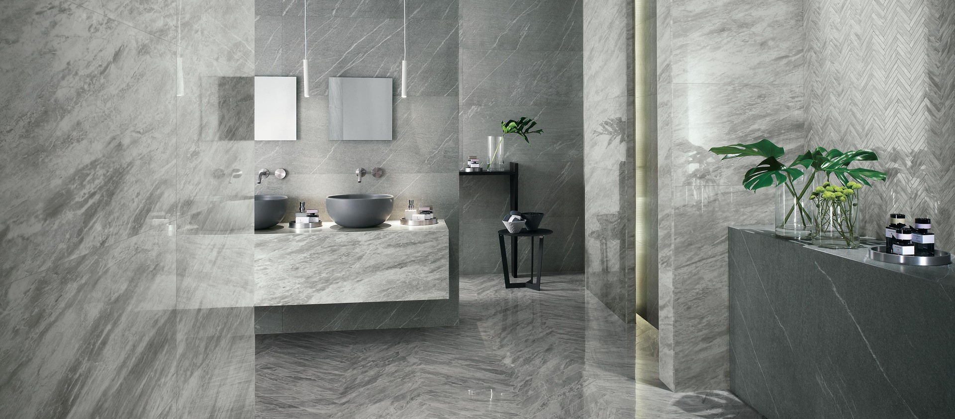 Marvel Bardiglio Grey, Marvel Cardoso Elegant, Marvel Bardiglio Grey Herringbone Wall, Marvel Bardiglio Grey Spigolo, Marvel Bardiglio Grey Lappato, Marvel Bardiglio Grey Listello Lappato, Marvel Cardoso Elegant
