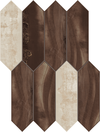 AtlasConcordeUSA Forge Rust ExtendMosaic 21x28 600110000639