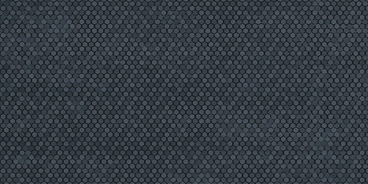 SONIK Hexagon Black 30x60