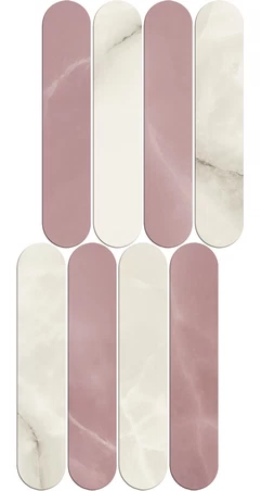 ACR Symphonyx Crystal-Rose Mosaic Ellipse 600110000970