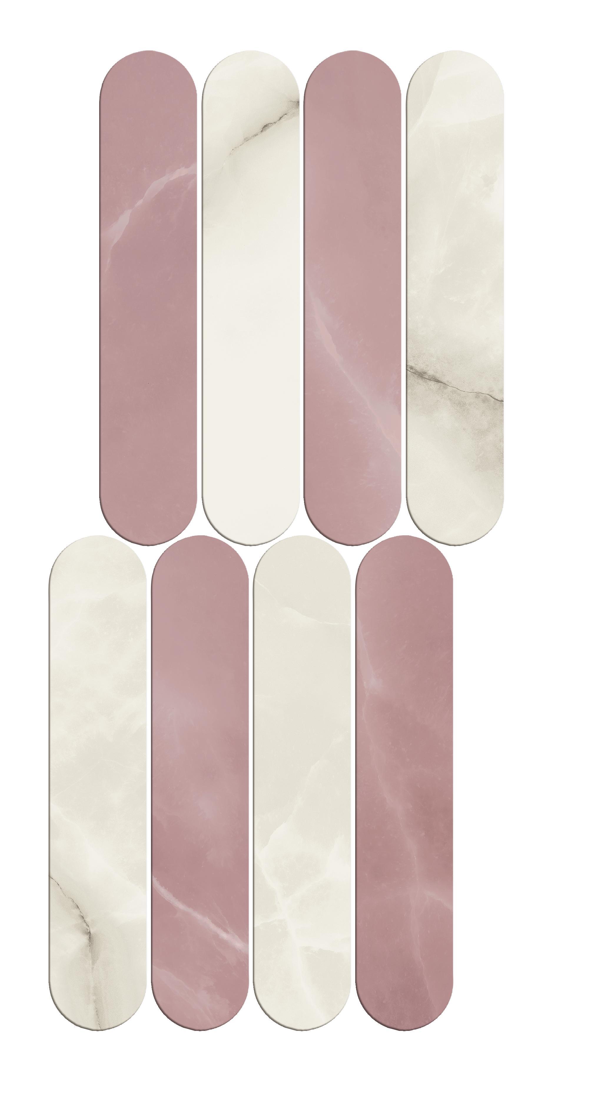 Symphonyx Crystal - Rose Mosaic Ellipse Lap, Mix, 56x23,5