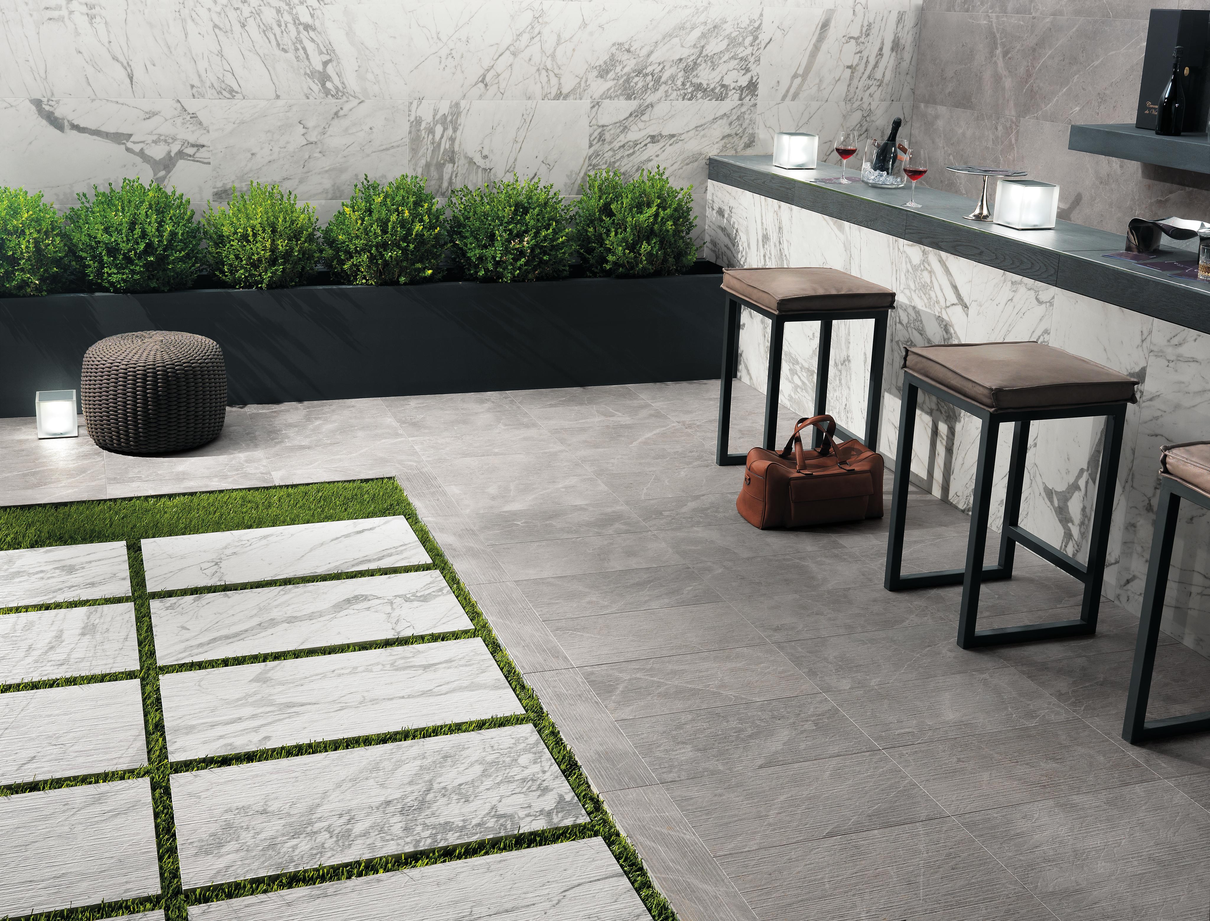 Marvel Pro Statuario Select Matt, Marvel Pro Grey Fleury Matt, Marvel Pro Statuario Select LASTRA 20mm, Marvel Pro Grey Fleury Strutturato, Marvel Pro Grey Fleury Elemento L Strutturato, Bord Liquorice Matt