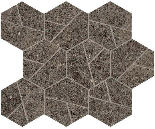 AtlasConcorde B-Stone Tobacco Mos Hex 25x28,5 A7C1