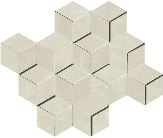AtlasConcorde MarvelEdge ImperialWhite Mosaico3D 30.5x36.4 AEPI