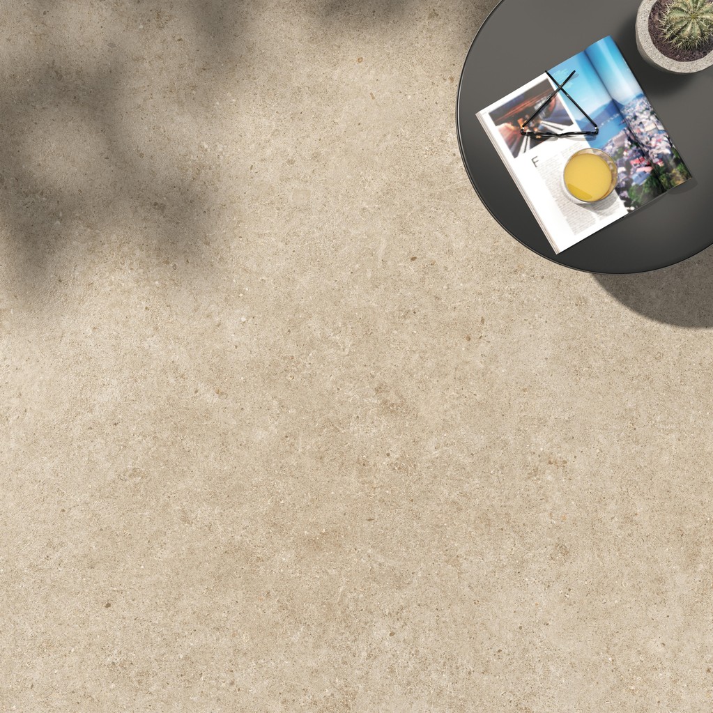 Piastrelle per esterno Effetto pietra Beige