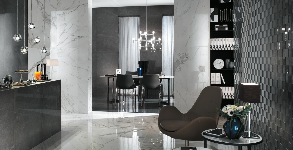 Marvel Marble Look Porcelain Tiles Atlas Concorde