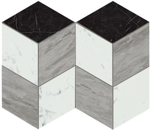 AtlasConcorde MarvelStone Cold MosaicoGeo 25.4x35.2 AS2L