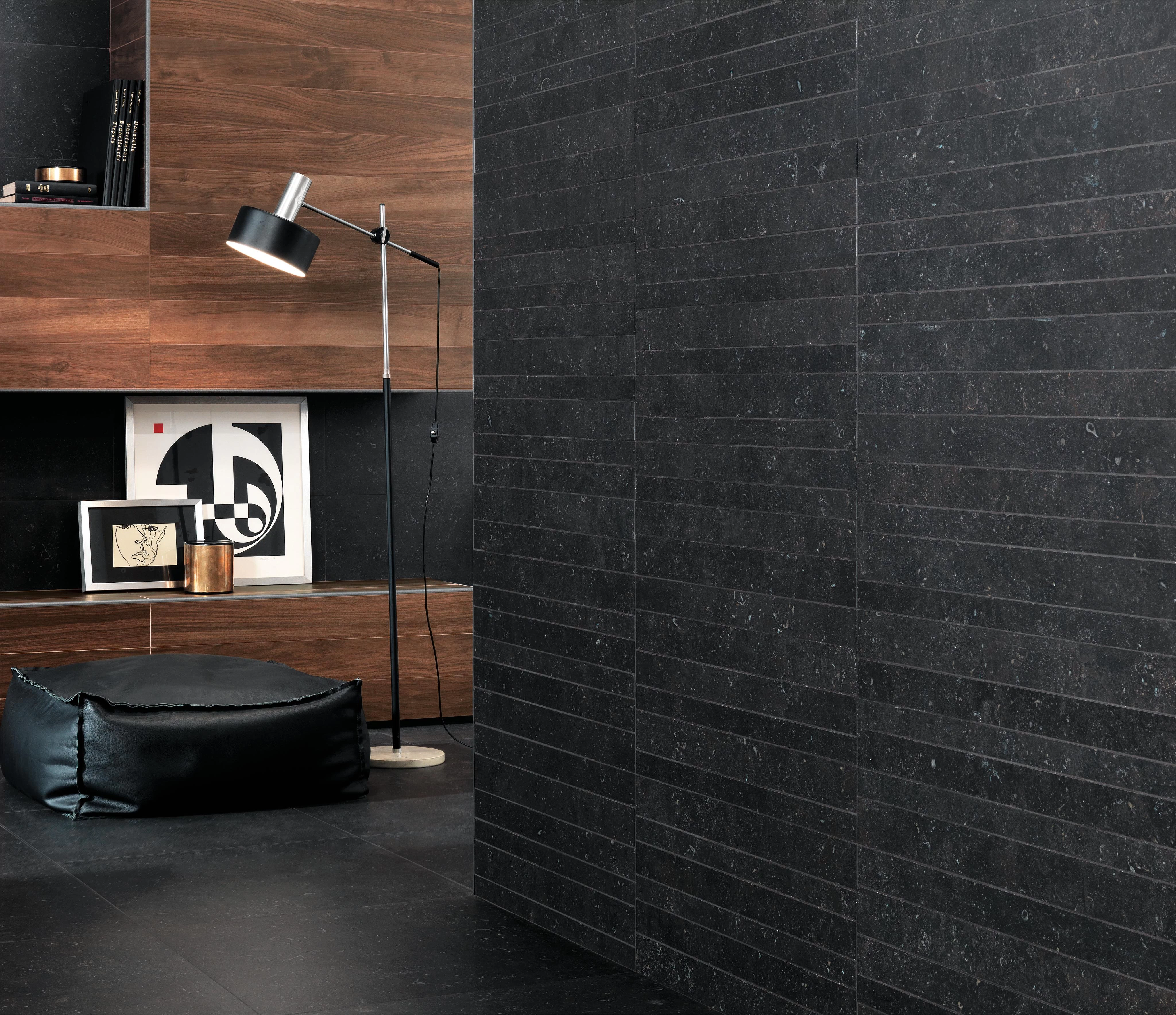 Seastone Black, Seastone Black Mosaico Linea Mix2, Etic Palissandro