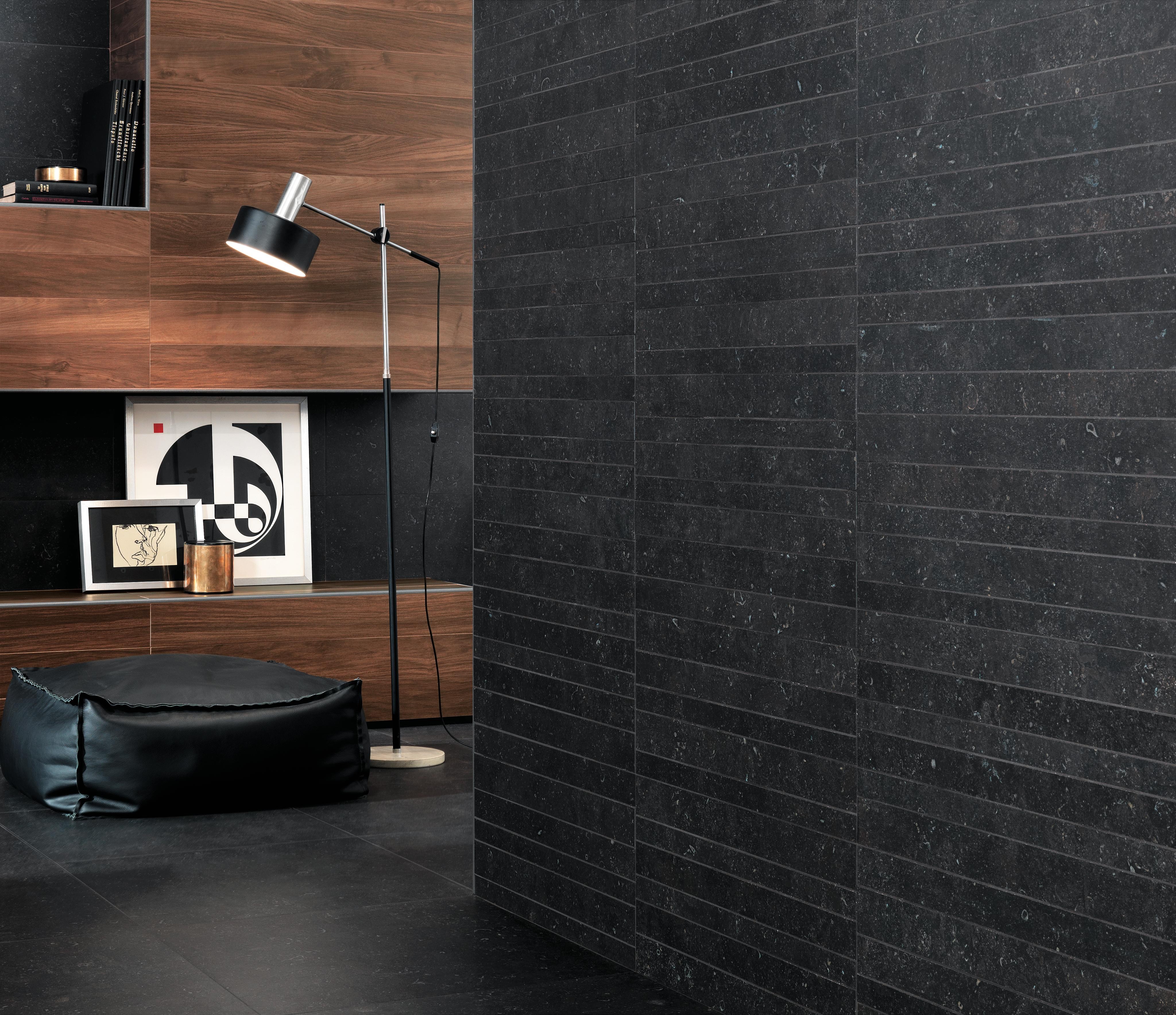 Seastone Black, Seastone Black Mosaico Linea Mix2, Etic Palissandro