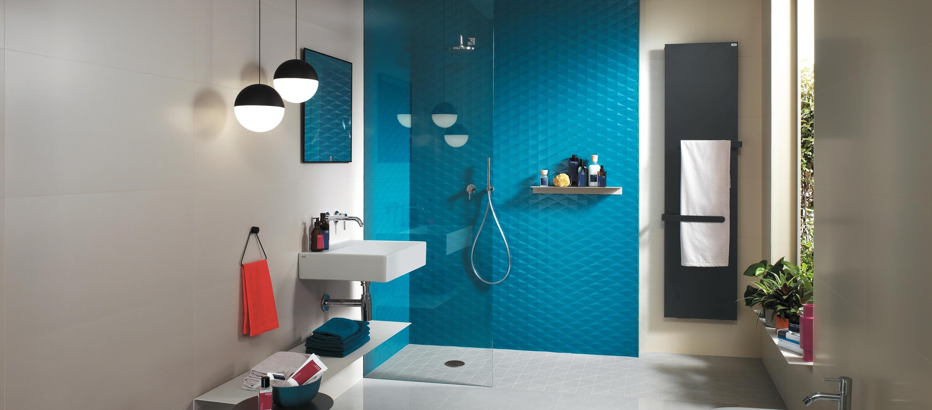 3D Stars Blue 40x80, Taupe 40x80, Cream 40x80, Dove Polished 60x60, Dove Mosaico Prisma Matte 36x36
