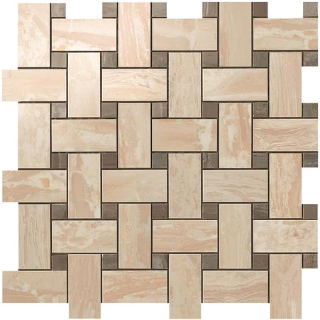AtlasConcordeRussia SupernovaMarble WoodstoneChampag TwistMosaic 30,5x30,5 600110000070
