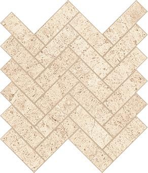 AtlasConcordeUSA Rise Light HerringboneMosaic 30x30 600110000631