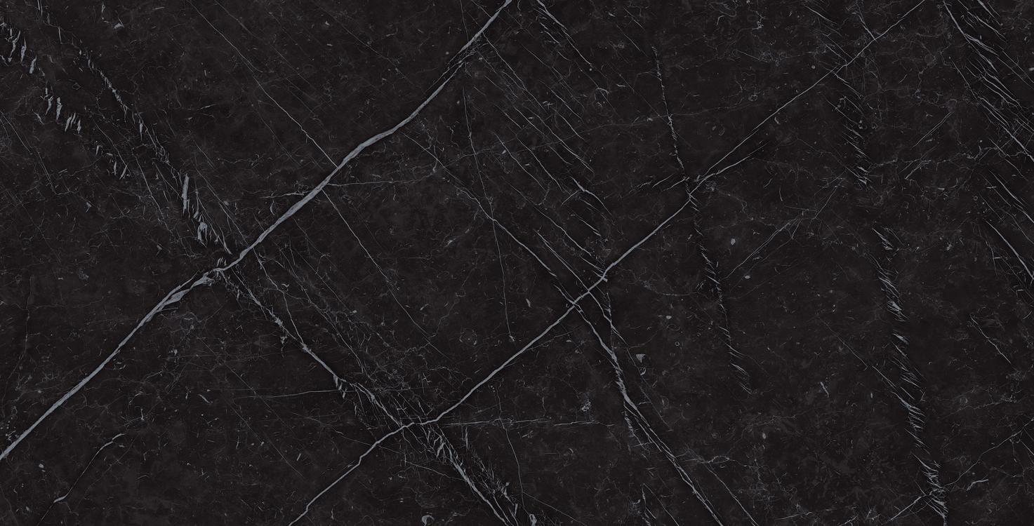 Marvel Nero Marquina 75x150 Lappato