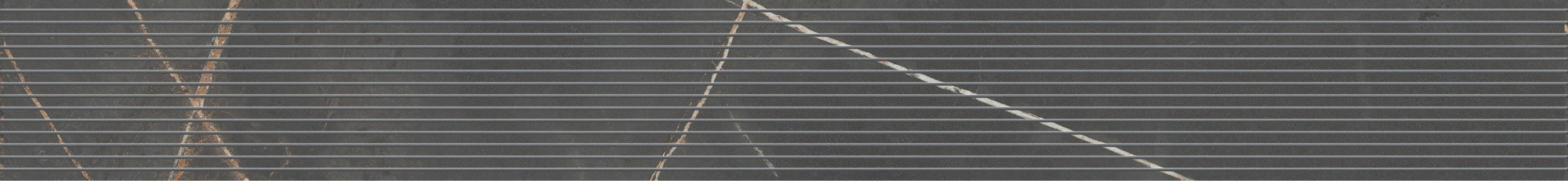 Marvel Next Sahara Dark Mosaico Groove, Schwarz, 13.8x120