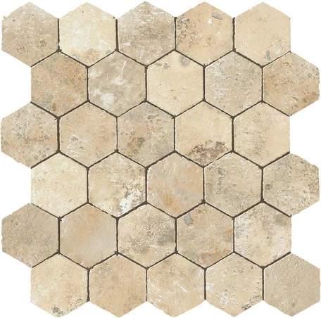 AtlasConcorde Aix Blanc TumbledHoneycomb 30x31 A0UA