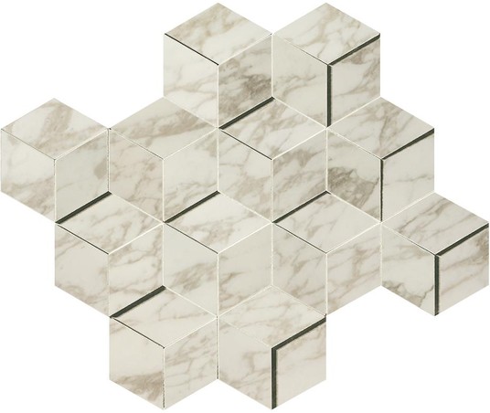 AtlasConcorde MarvelEdge RoyalCalacatta Mosaico3D 30.5x36.4 AEPH