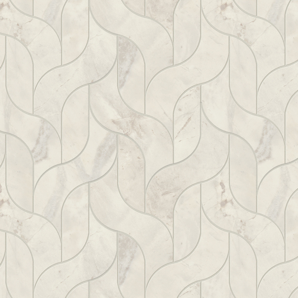 Marvel Calacatta Perla Mosaico Waterfall Lappato | Atlas Concorde EN