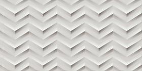 3D WHTE CHEVRON MATT