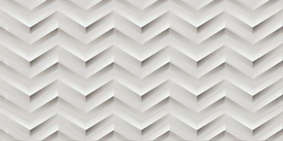 3D WHTE CHEVRON MATT