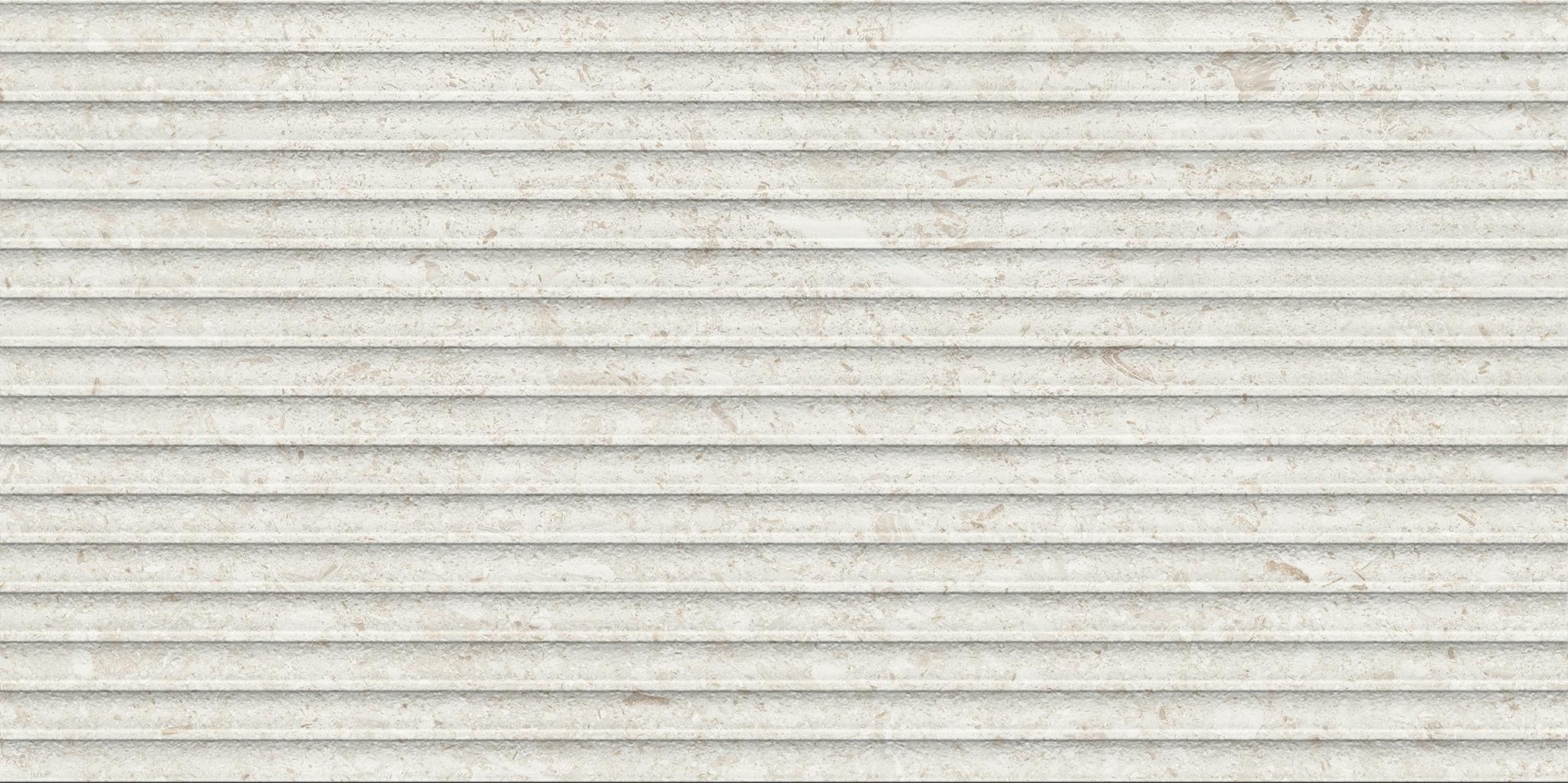 Nyra Utopia 3D Saddle Reef 40x80 Matte, White, 40x80