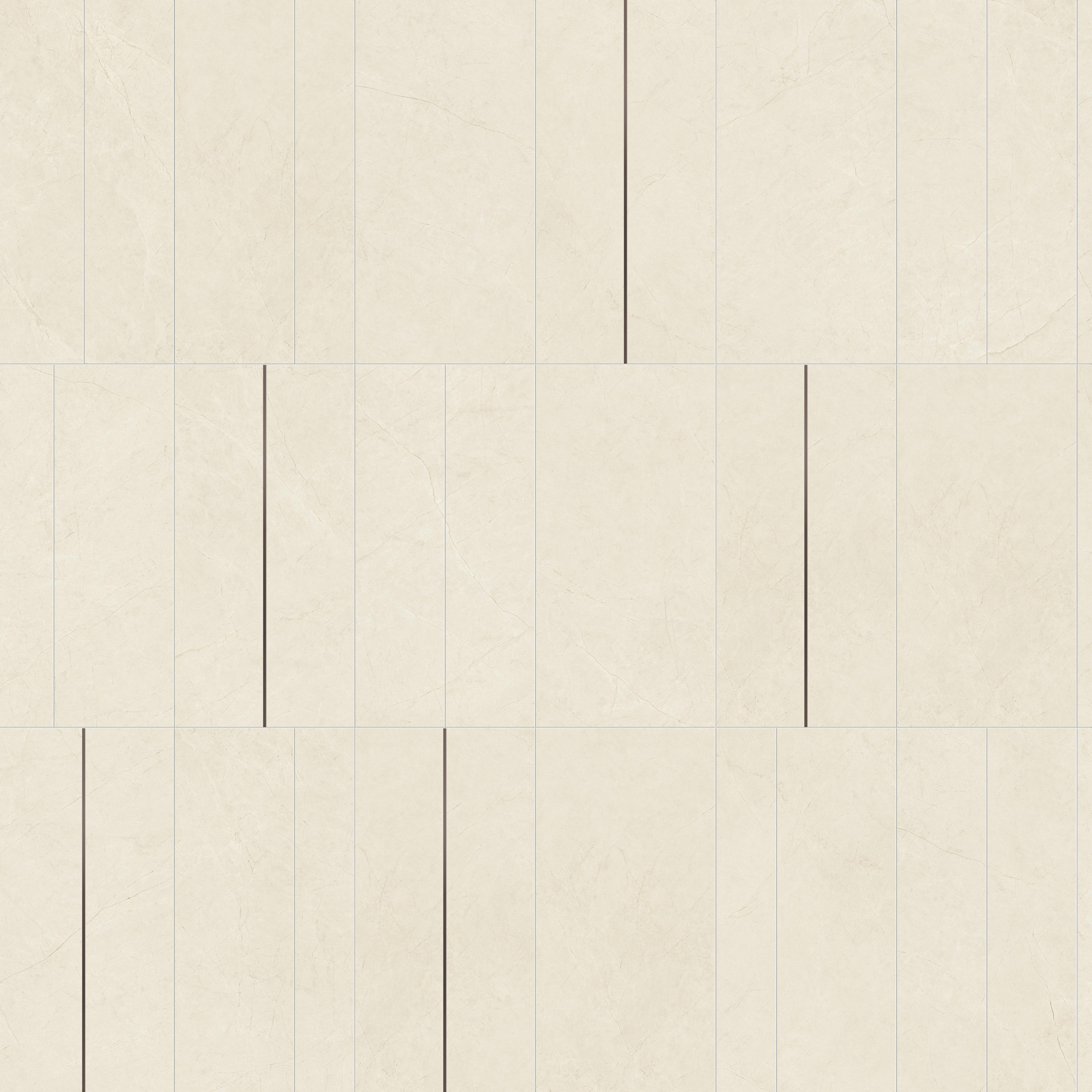 Marvel Next Vanilla White Mosaico Grid, Weiß, 60x120