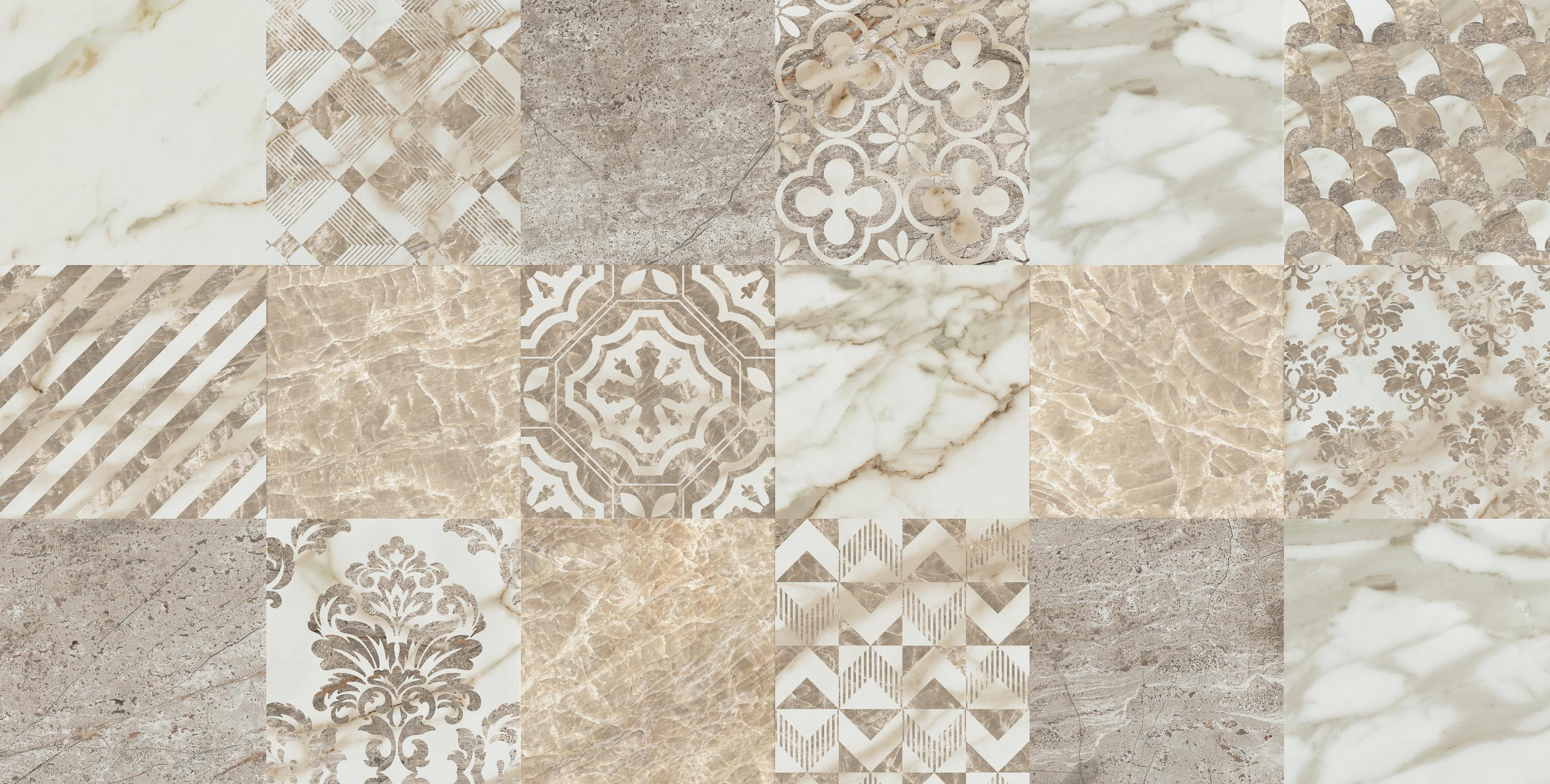 EMPIRE CEMENTINE LIGHT Rett 60x120 Lapp, Mix, 60x120