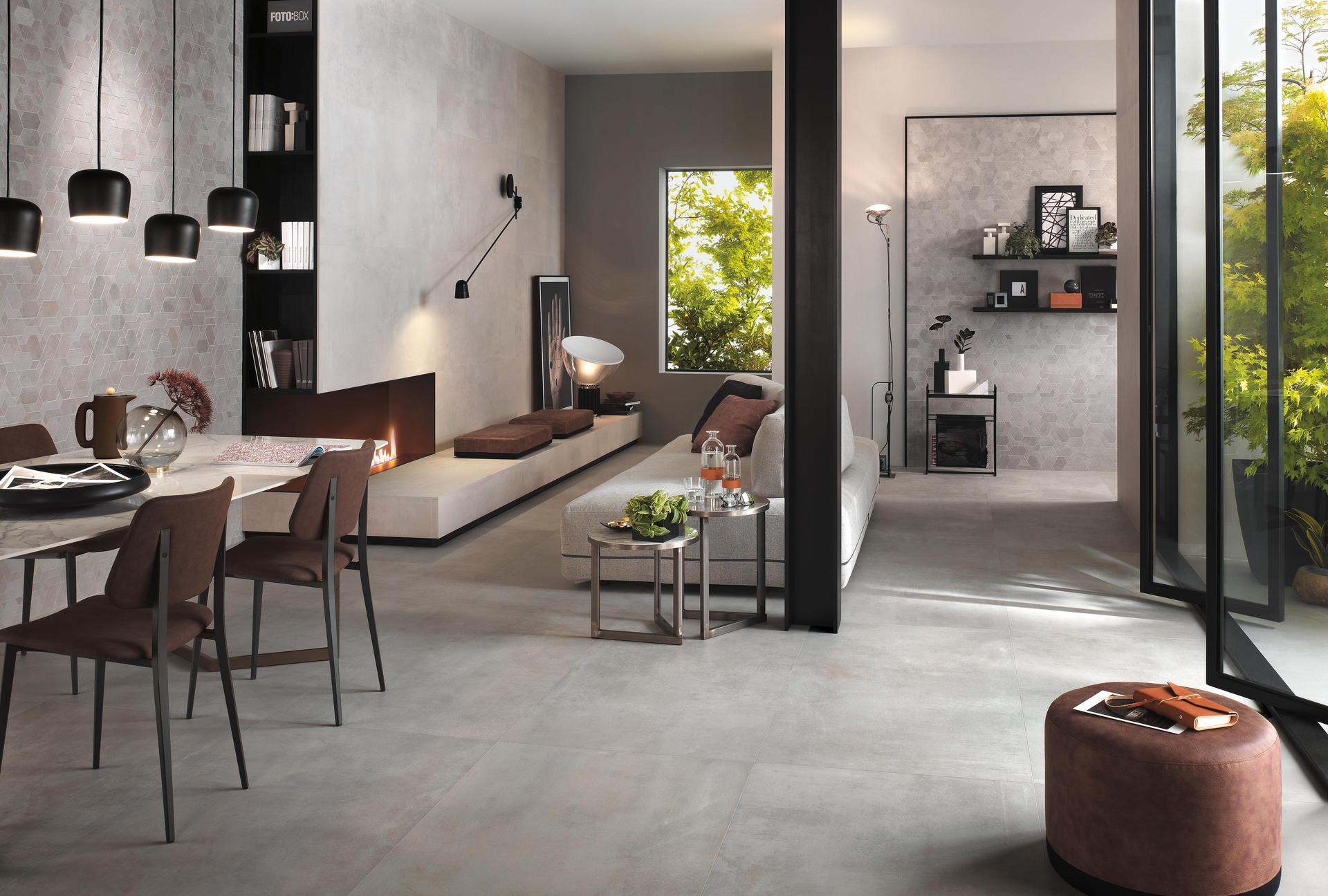 BOOST - Pavimento in Gres Porcellanato 60 x 120 - Pavimenti / effetto cemento BuildZone