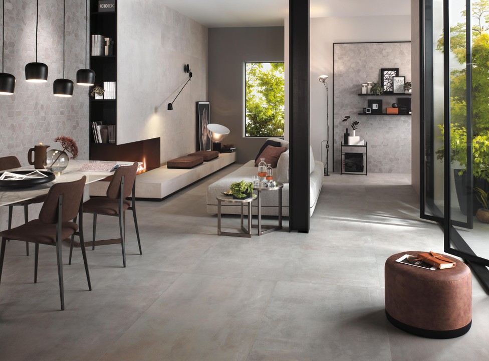 Boost Concrete Effect Porcelain Tiles Atlas Concorde