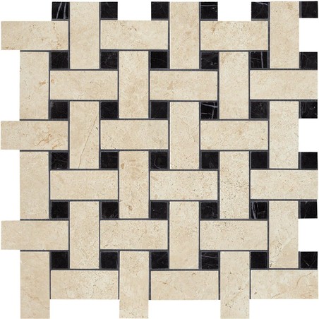 AtlasConcorde MarvelStone Warm Basketweave 30x30 AS2P
