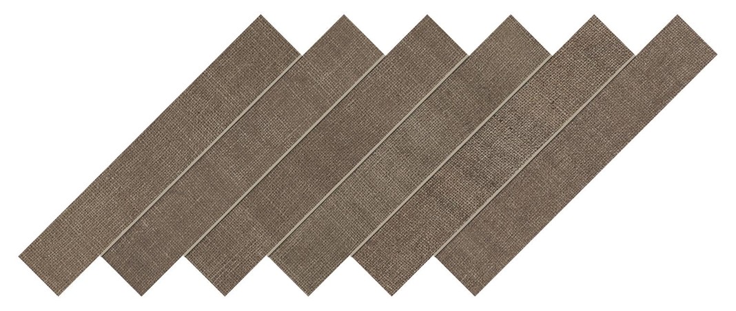 AtlasConcordeUSA Jute BrownCoffee HerringboneMosaicA 30x30 600110000811