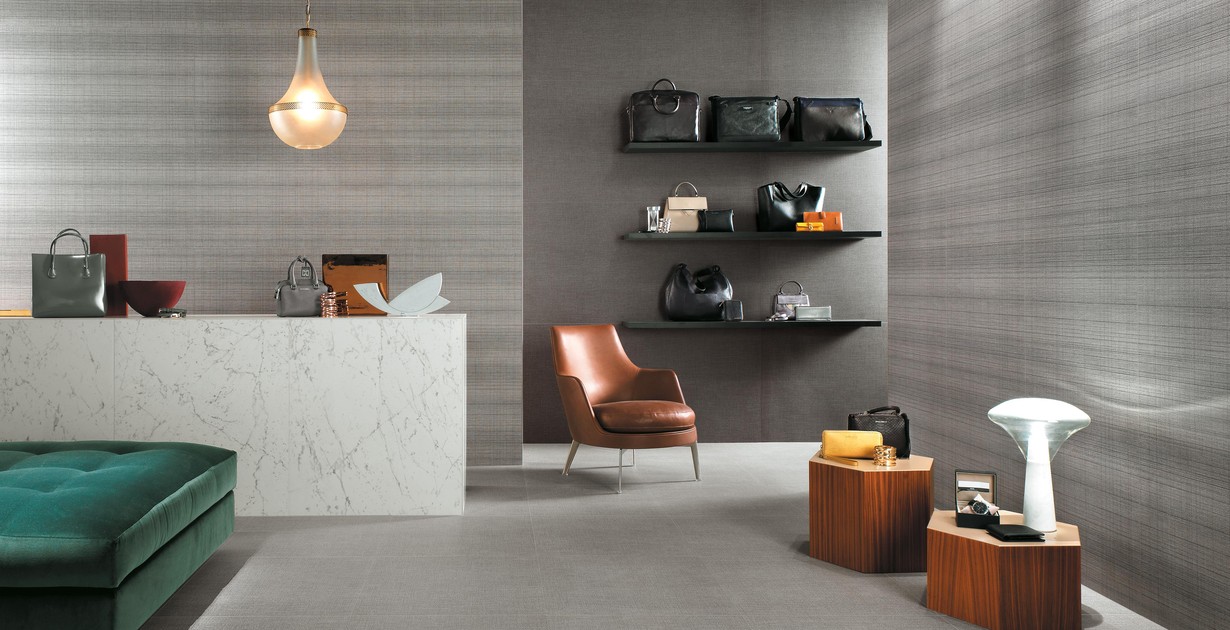 Room Fabric Look Porcelain Tiles Atlas Concorde