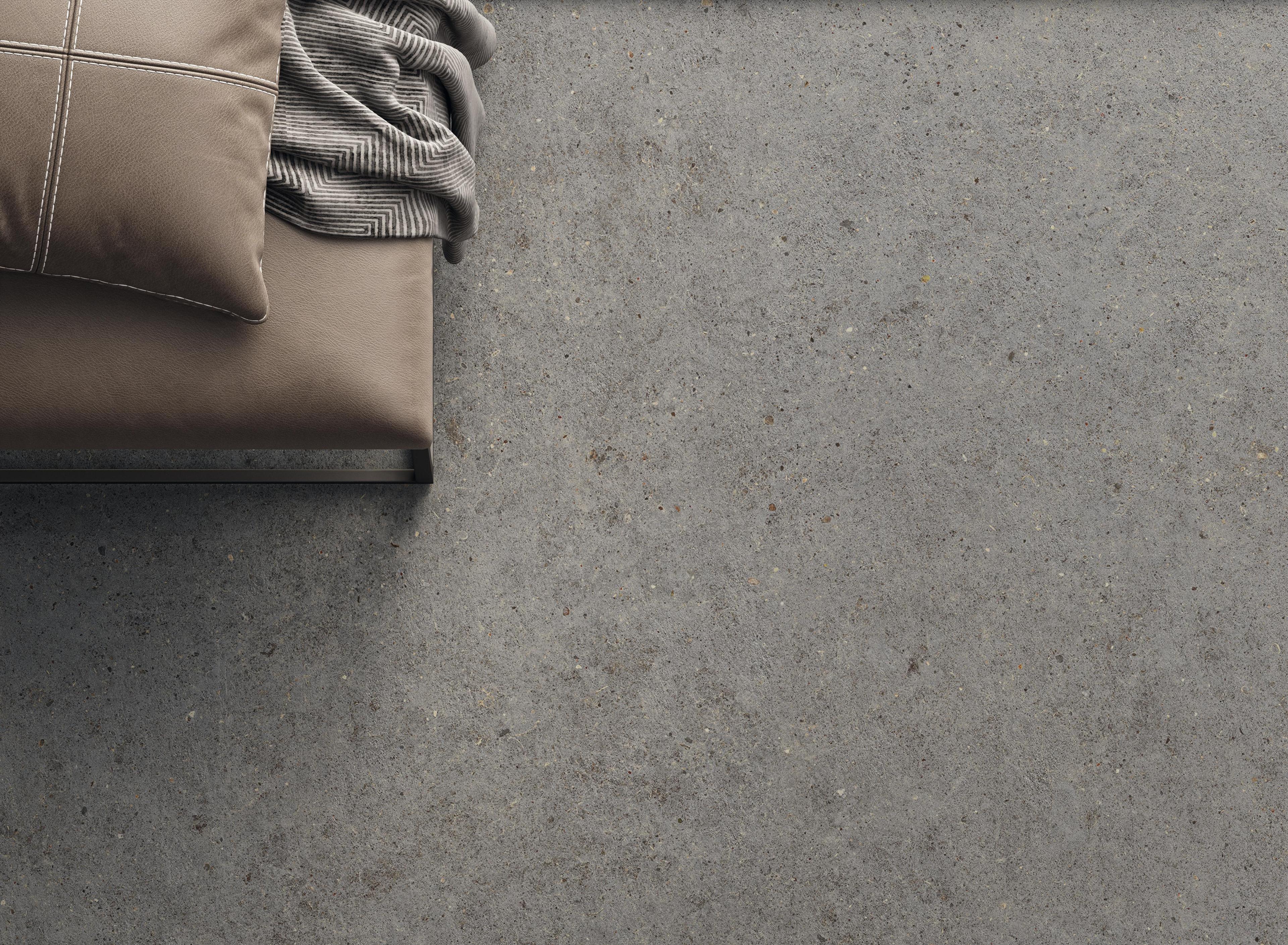 Pavimento in Gres Porcellanato Bagno Effetto pietra Grigio