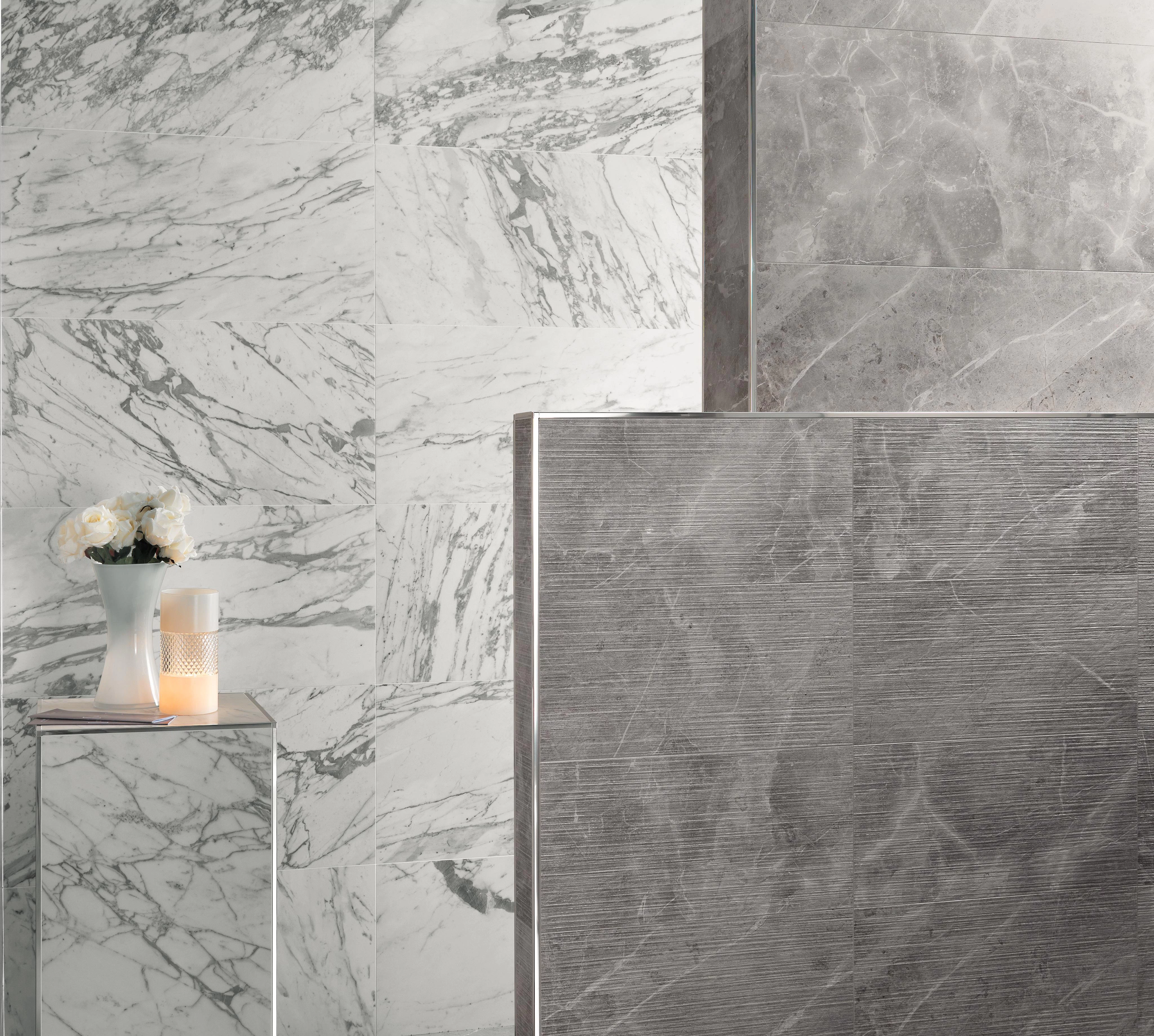 Marvel Pro Grey Fleury Matt, Marvel Pro Statuario Select Matt, Marvel Pro Grey Fleury Strutturato