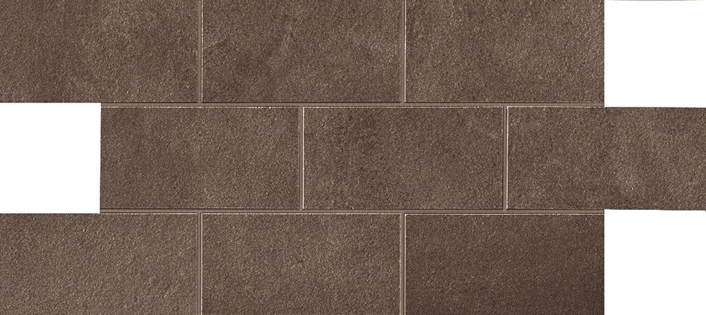 AtlasConcorde Dwell BrownLeather Brick 21,7x43,6 A1E6