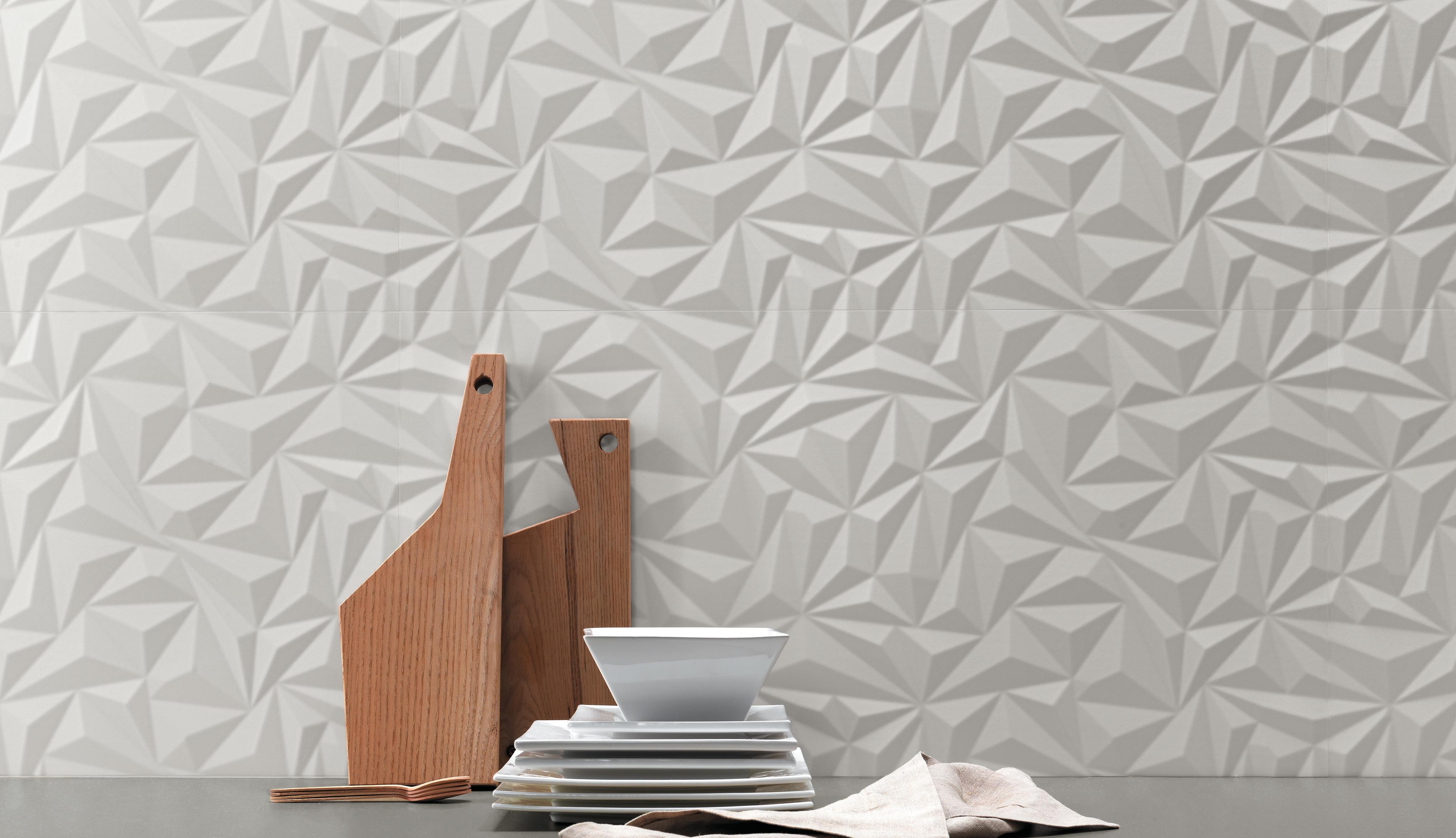 3D Angle White Matt