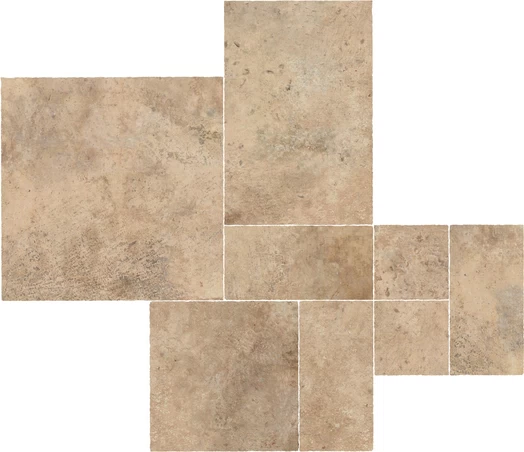 AtlasConcorde Aix Beige TumbledKitMultiformato A04Y