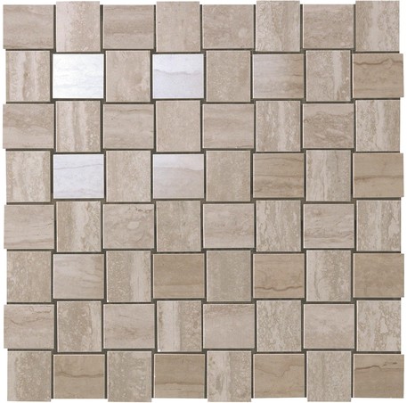 AtlasConcorde MarvelPro TravertinoSilver NetMosaic 30.5x30.5 9MVM R