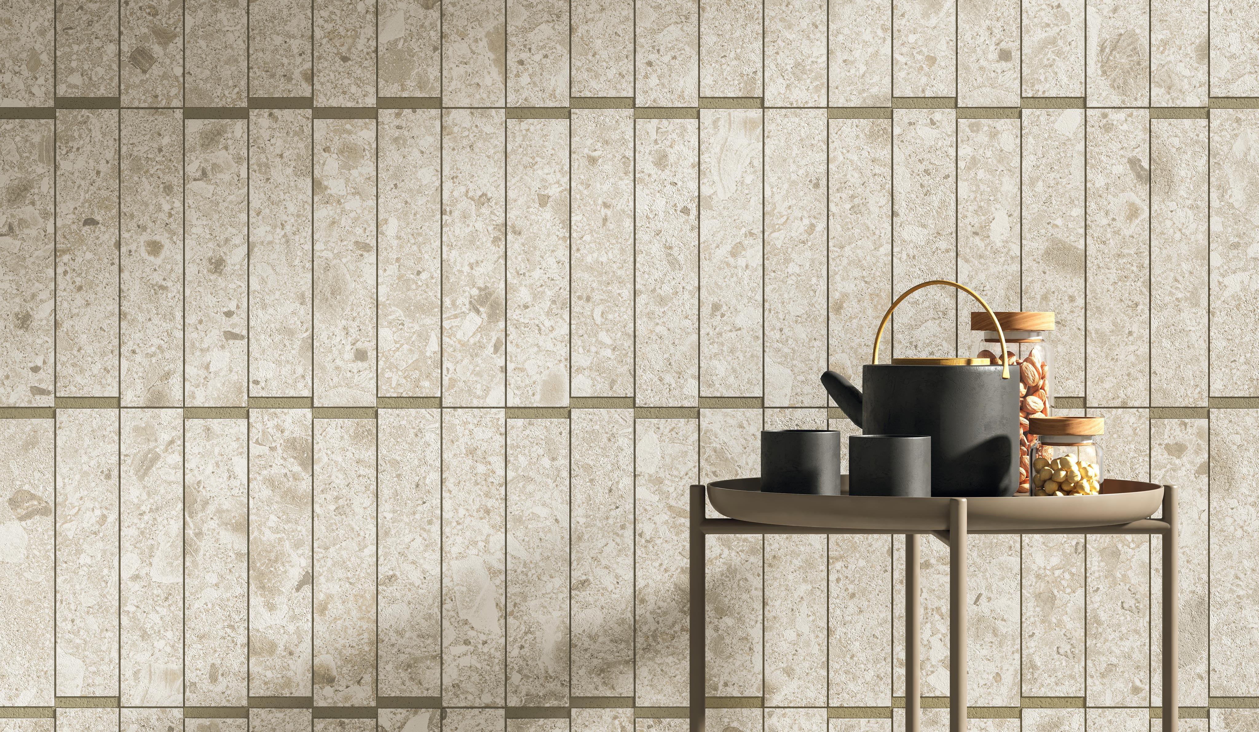 Mosaico SPA Effetto pietra Grigio