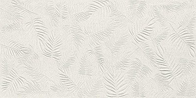 3D Leaf White 40x80