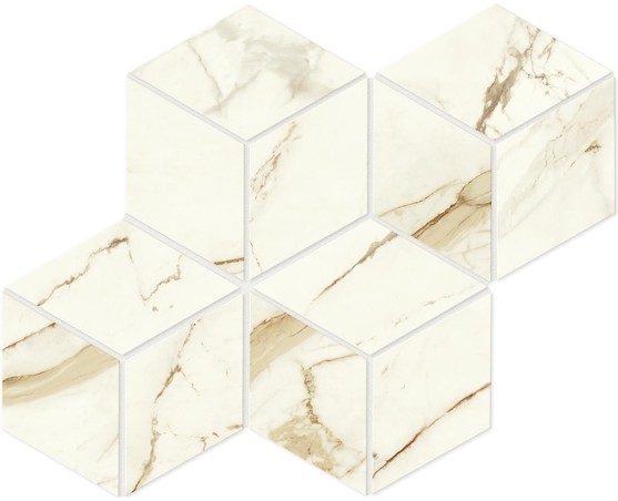 AtlasConcorde MarvelShine CalacattaImperiale Esagono 30X35 Matte A42J
