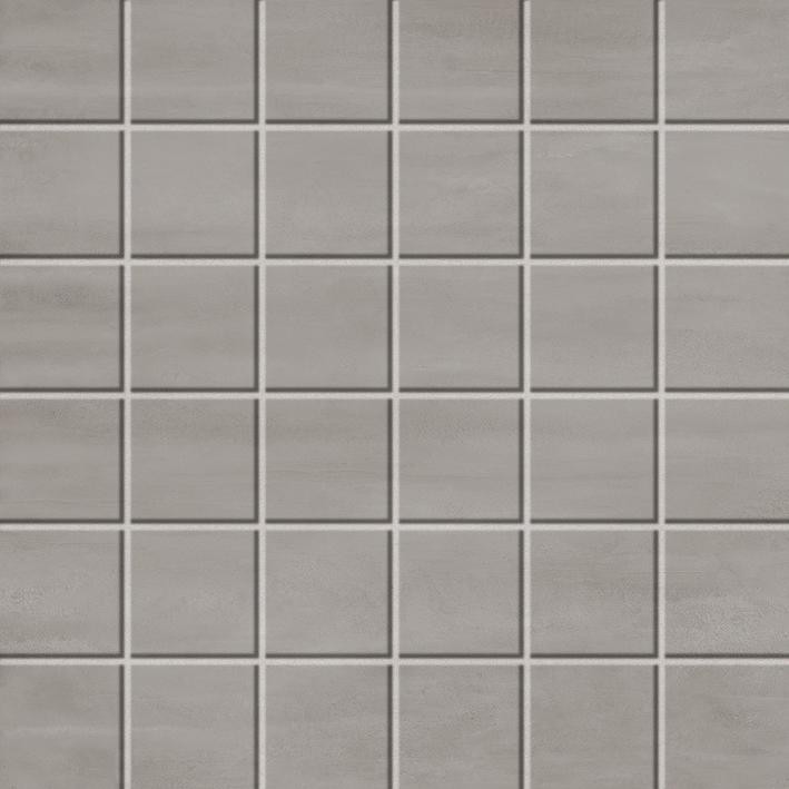 Sonik Silver Mosaico Porcelain Tile Decorations Atlas Concorde