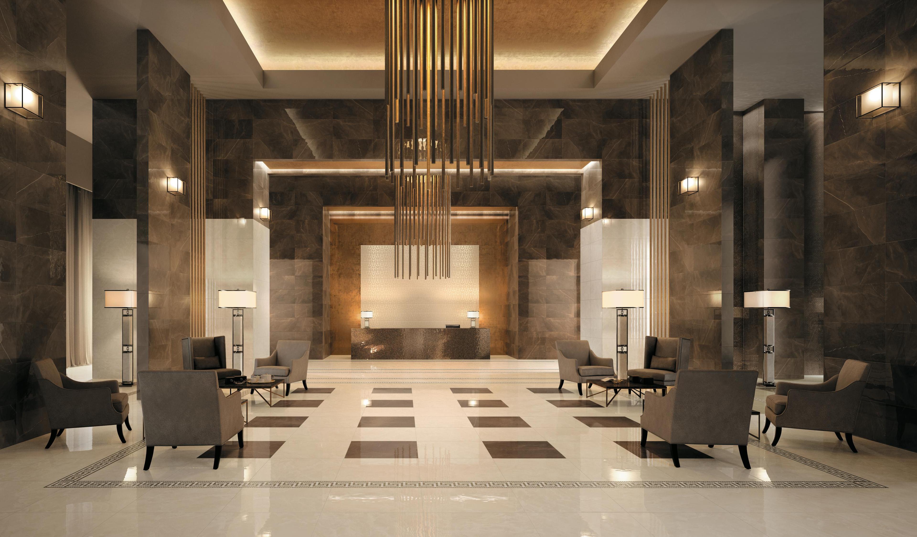 Marvel Bronze Luxury Lappato, Marvel Champagne Onyx Lappato, Marvel Champagne Broccato Lappato, Marvel Bronze Mosaico Lappato, Marvel Bronze/Champagne Greca Mosaico, Marvel Bronze/Champagne Angolo Mosaico
