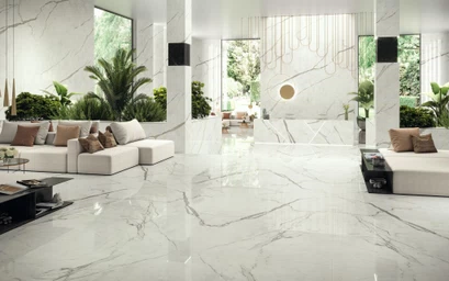 Large Tiles Premium Italian Porcelain, White Large Tiles Floor