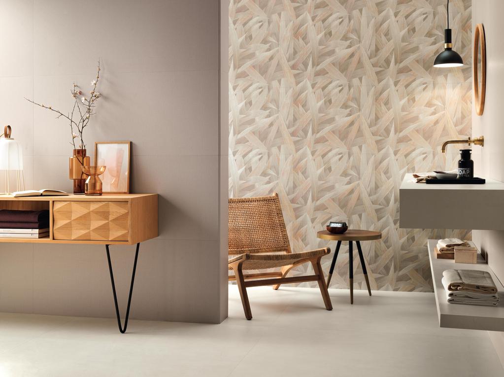 Rivestimento Bagno Effetto tinta unita Beige