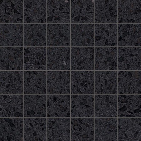 AtlasConcorde MarvelGems TerrazzoBlack Mosaico 30x30 AS7T