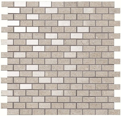 AtlasConcorde Kone Silver MosaicoBrick 30X30 AUOL R