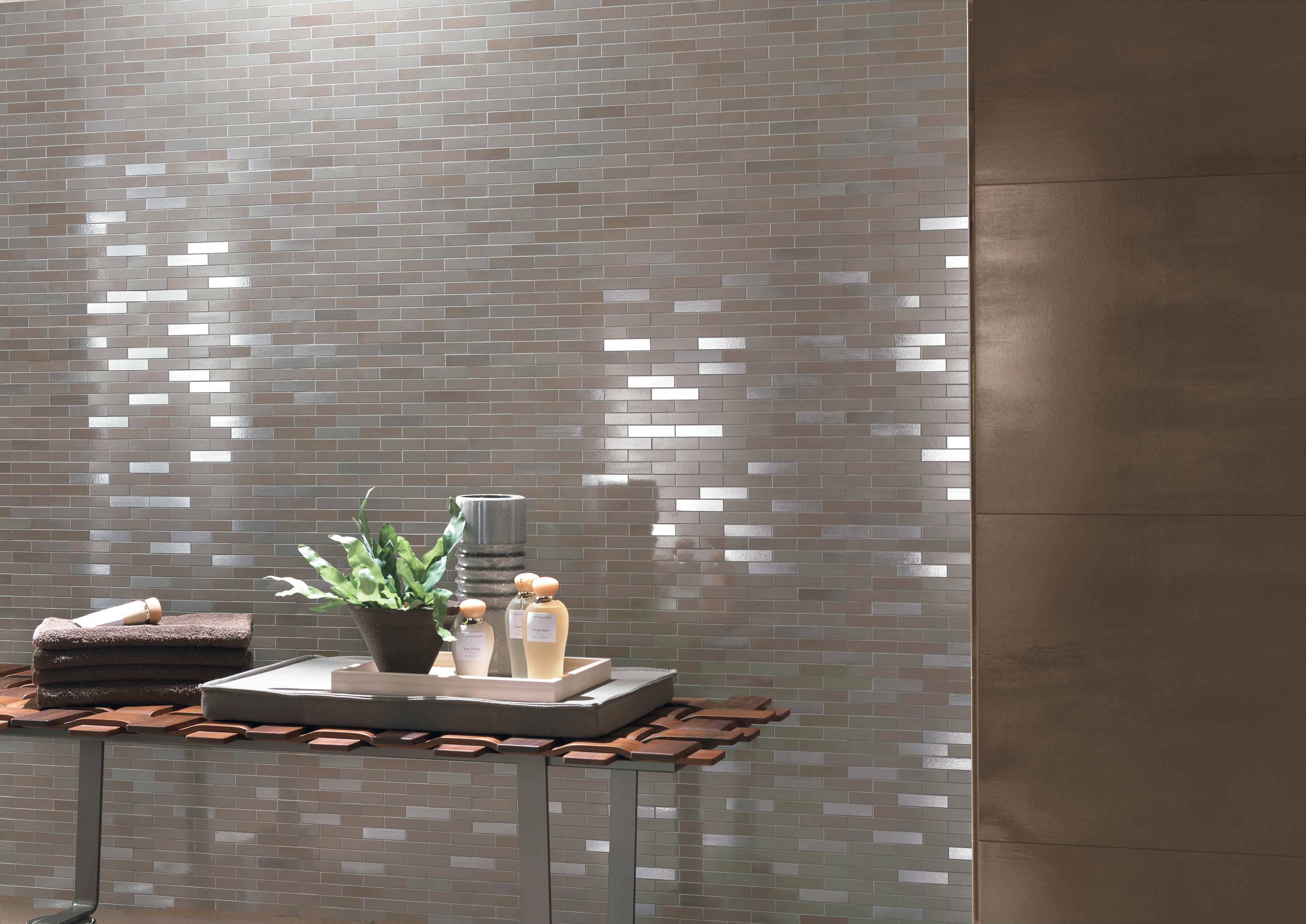 AtlasConcorde Dwell 007 10 Greige MosaicoBrick